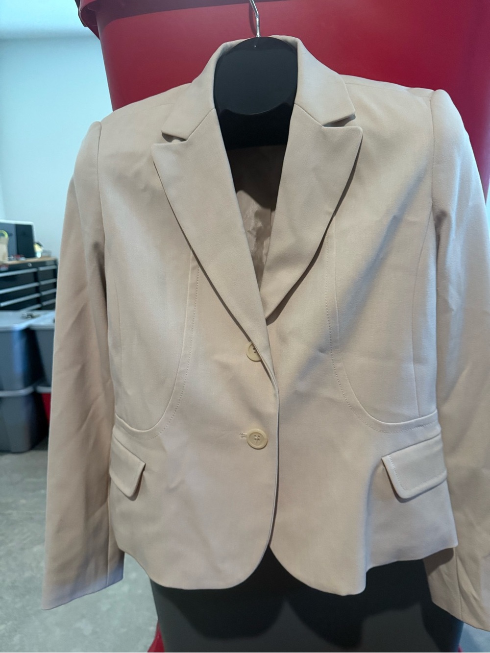 Classic Women's Tailored Cream Blazer p45